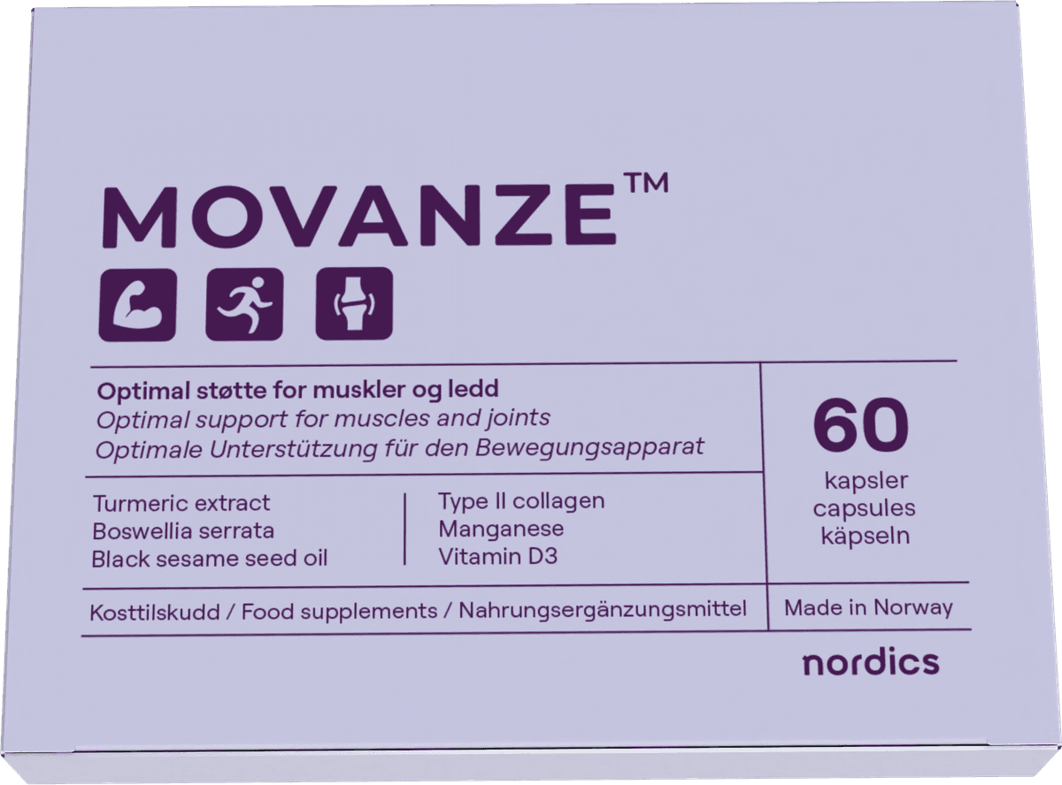 Movanze produktförpackning