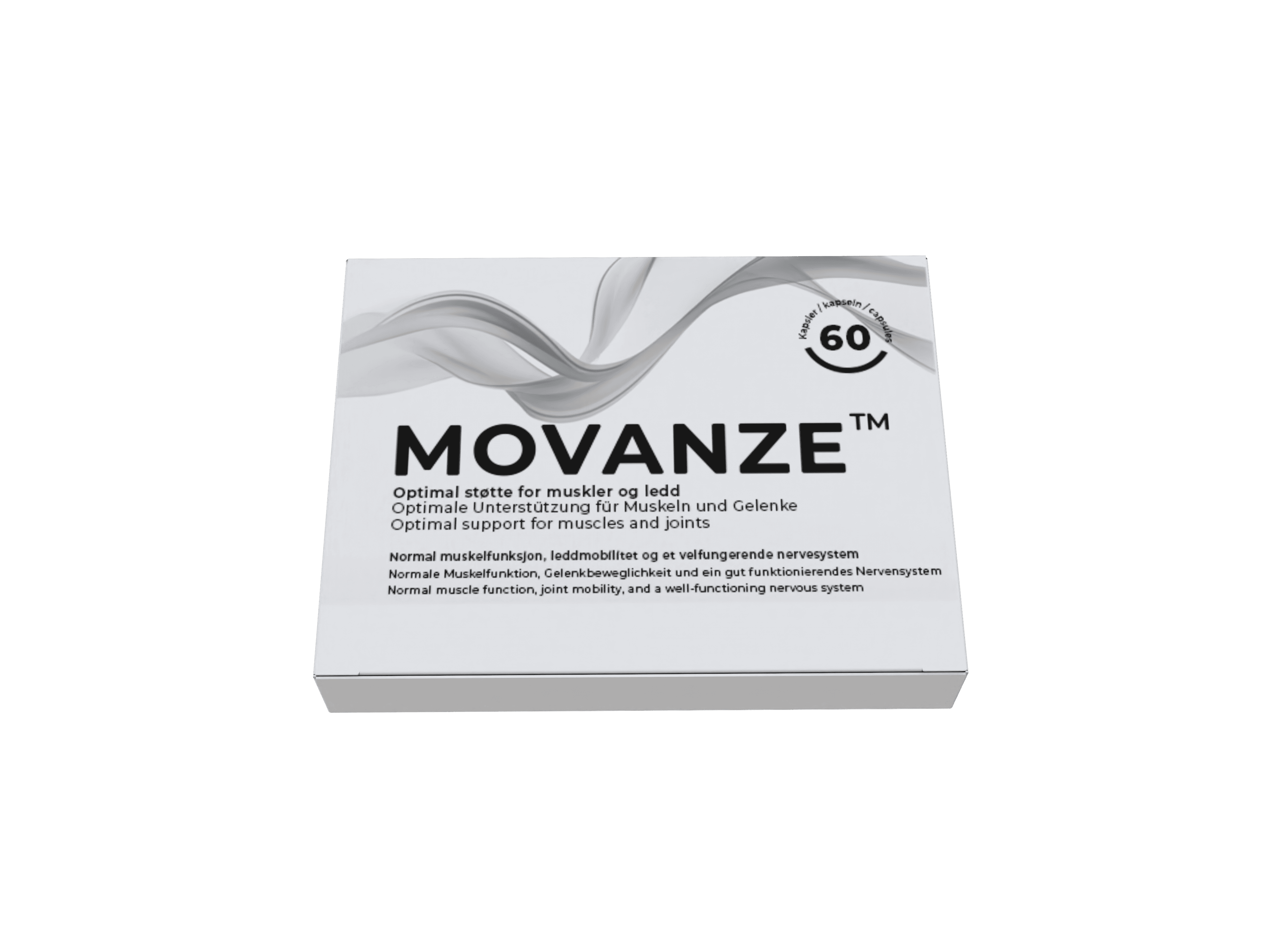 Movanze produktförpackning